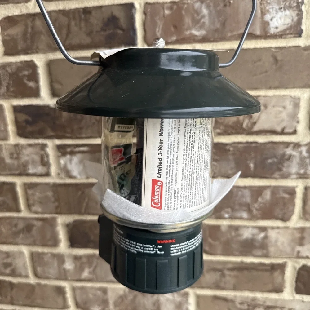 Vintage Coleman Lantern Electronic Ignition Propane Camping Model 5154A700